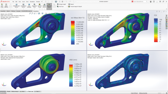 SOLIDWORKS 2024新功能之Simulation+Plastics模擬場景