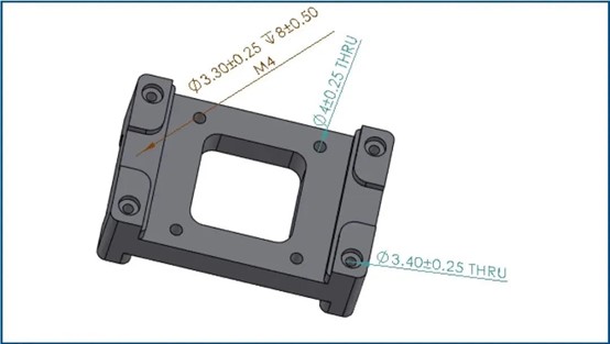 SOLIDWORKS 2024 MBD懸空的尺寸問題