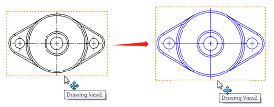 SOLIDWORKS 工程視圖功能選項