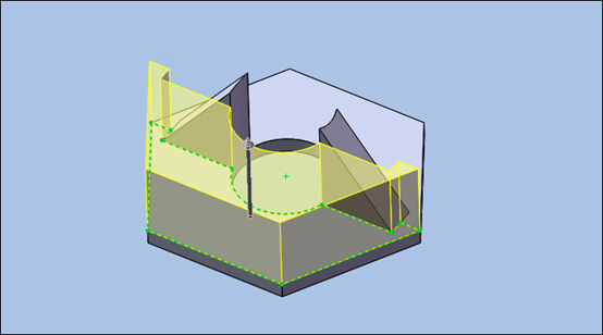 solidworks分割線拉伸